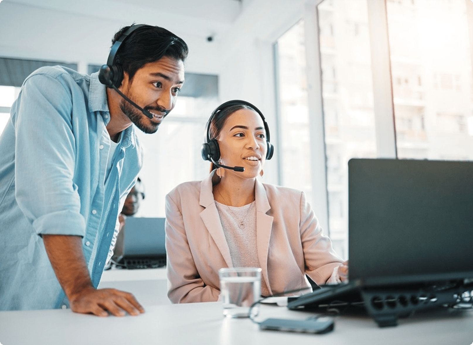 Customer support team